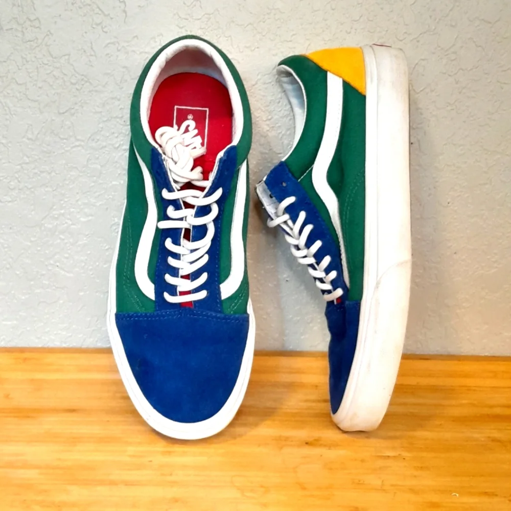 Vans Old Skool Colorblock Skater Sneakers | Size- Men's 8.5 / Women's 10